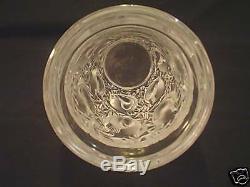 Gorgeous Lalique Frosted Crystal Bagatelle Vase