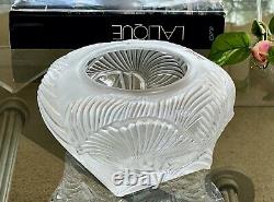 Gorgeous Large Lalique Hutan Vase NIB MSRP $1510 MINT, Signed, Authentic