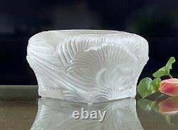 Gorgeous Large Lalique Hutan Vase NIB MSRP $1510 MINT, Signed, Authentic