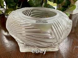 Gorgeous Large Lalique Hutan Vase NIB MSRP $1510 MINT, Signed, Authentic