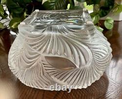 Gorgeous Large Lalique Hutan Vase NIB MSRP $1510 MINT, Signed, Authentic