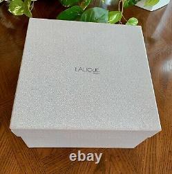 Gorgeous Large Lalique Hutan Vase NIB MSRP $1510 MINT, Signed, Authentic