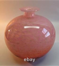 Gorgeous & Large Signed Antique SCHNEIDER FRENCH ART DECO Glass Vase, c. 1925