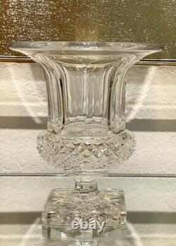 Gorgeous Vintage French crystal vase Saint Louis Versailles
