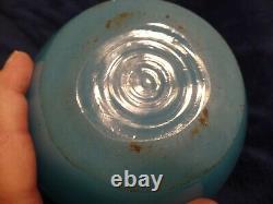 Huge Opaline Glass Vase Applied Handles French France Porteau Valerysthal