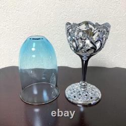 Imported Vintage French Glass Vase/Glass Mini Flower Base