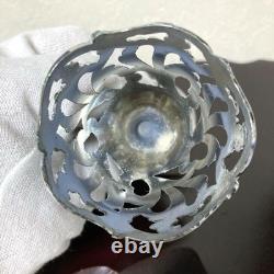 Imported Vintage French Glass Vase/Glass Mini Flower Base
