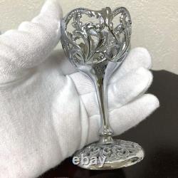 Imported Vintage French Glass Vase/Glass Mini Flower Base