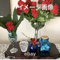 Imported Vintage French Glass Vase/Glass Mini Flower Base