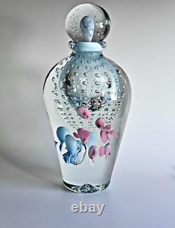 Jean-Claude Navaro Art Glass Scent Bottle