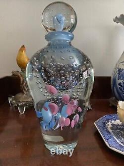 Jean-Claude Navaro Art Glass Scent Bottle