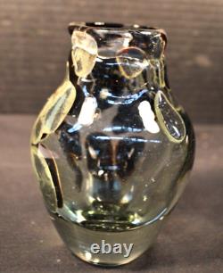 Jean Claude Novaro French Art Glass Vase