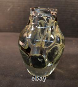 Jean Claude Novaro French Art Glass Vase