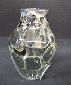 Jean Claude Novaro French Art Glass Vase