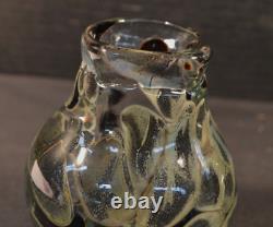 Jean Claude Novaro French Art Glass Vase