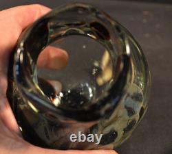 Jean Claude Novaro French Art Glass Vase