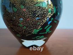 Jean-Claude Novaro French Studio Art Glass Vase