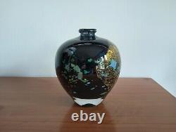 Jean-Claude Novaro French Studio Art Glass Vase