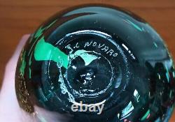 Jean-Claude Novaro French Studio Art Glass Vase