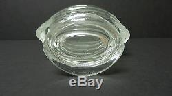 LALIQUE Clear & Frosted Crystal SAINT MARC 6.5 Art Glass Vase