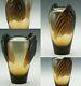 LALIQUE Marrakech Vintage Sculptural Artglass Vase