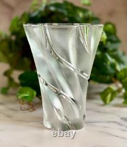 LALIQUE NARCISSE VASE Large, Heavy, Gorgeous! Guaranteed Authentic Signed