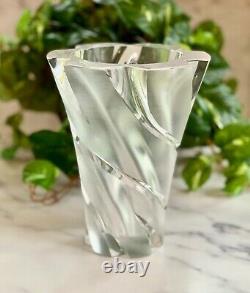 LALIQUE NARCISSE VASE Large, Heavy, Gorgeous! Guaranteed Authentic Signed