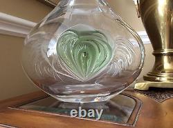 LALIQUE french fine crystal vase Tresses LIMITED EDITION no 85/99 art glass