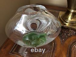 LALIQUE french fine crystal vase Tresses LIMITED EDITION no 85/99 art glass