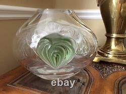 LALIQUE french fine crystal vase Tresses LIMITED EDITION no 85/99 art glass