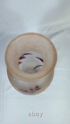 LEGRAS 19th Century Large Art Cameo Glass Vase. Has Been Reduced By 20%