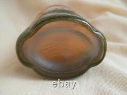 LEGRAS, ANTIQUE FRENCH CAMEO GLASS VASE, SHEPHERD IN FOREST, EARLY 20th CENTURY
