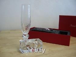 La Foret Des Songes by Baccarat Flower Vase French Crystal M Wanders NIB