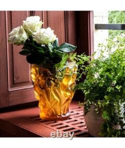 Lalique AUTHENTIC crystal vase glass 24 height