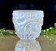 Lalique Avallon Vase Clear & Frosted Guaranteed Authentic Excellent Condition