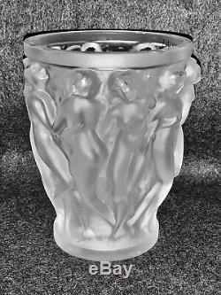 Lalique BACCHANTES Small Vase/Collectible