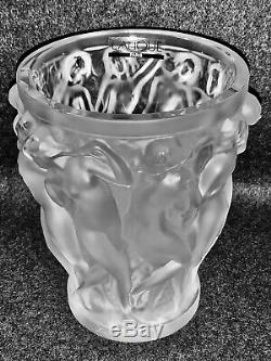Lalique BACCHANTES Small Vase/Collectible