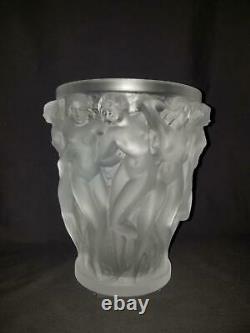 Lalique Bacchantes Large Vase