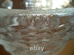 Lalique Bacchantes Ondines Crystal Vase France-NUDE WOMEN MUSES sticker chip