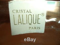 Lalique Bacchantes Ondines Crystal Vase France-NUDE WOMEN MUSES / sticker mint