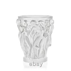 Lalique Bacchantes Small Vase, Clear