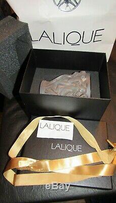 Lalique Bacchantes Vase Clear Brand New in Box 10547500