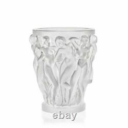 Lalique Bacchantes Vase Clear Crystal 1220000 New