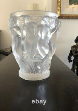 Lalique Bacchantes Vase Large french nude, perfect condition