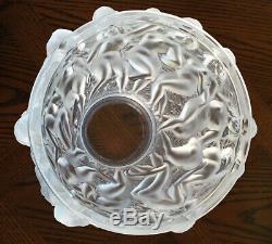 Lalique Bacchantes Vase Mint Condition Guaranteed Authentic Signed Retail $4900