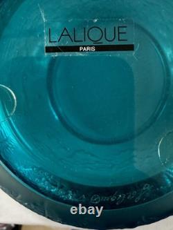 Lalique Blue Bitches Vase