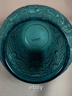 Lalique Blue Bitches Vase