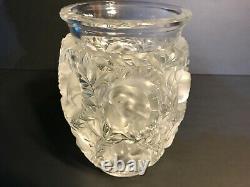 Lalique Clear Bagatelle Vase