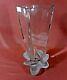 Lalique Clear Crystal 11 Square Vase