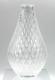 Lalique Crystal Art Glass Vibration Clear Vase 6 1/4